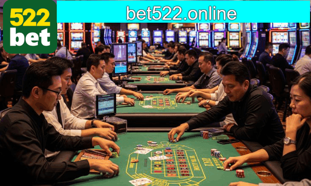 Painel de transmissão ao vivo bet522 com chat da comunidade e indicador de espectadores