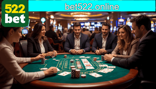 Tela inicial do app bet522 com catálogo de jogos e eventos