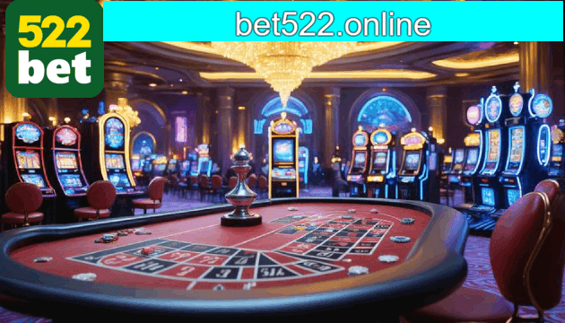Interface do catálogo de jogos online bet522 com categorias puzzles e party games